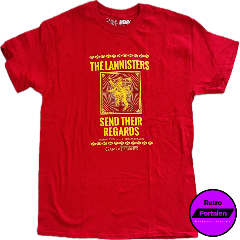 Game Of Thrones T-Shirt (NY) (R�d) (The Lannisters)