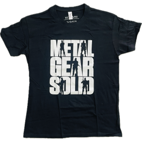 Metal Gear Solid T-Shirt (NY) (Sort) (REGENT11380)