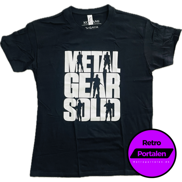 Metal Gear Solid T-Shirt (NY) (Sort) (REGENT11380)