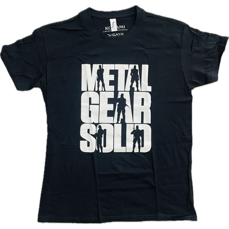 Metal Gear Solid T-Shirt (NY) (Sort) (REGENT11380)