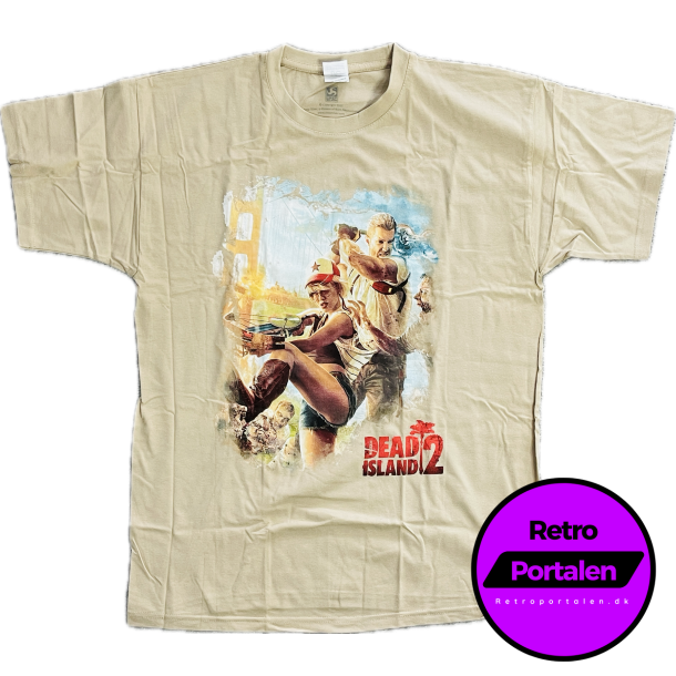 Dead Island 2 T-Shirt (NY) (Beige) (B&C Collection)