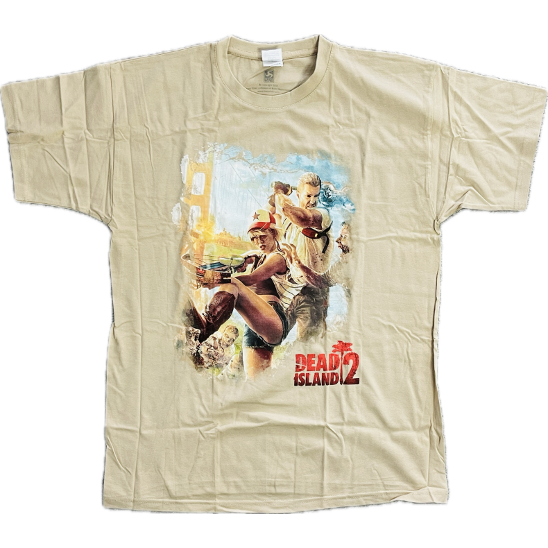 Dead Island 2 T-Shirt (NY) (Beige) (B&C Collection)