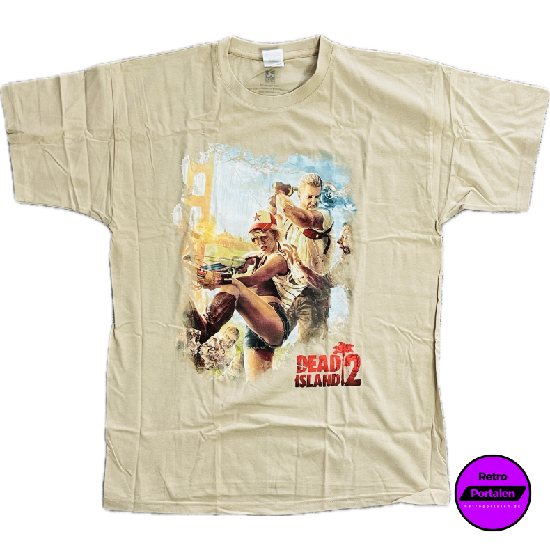 Dead Island 2 T-Shirt (NY) (Beige) (B&C Collection)