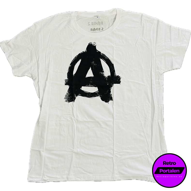 Rage 2 T-Shirt (NY) (Hvid) (GE6386Rage2"Anarchy")