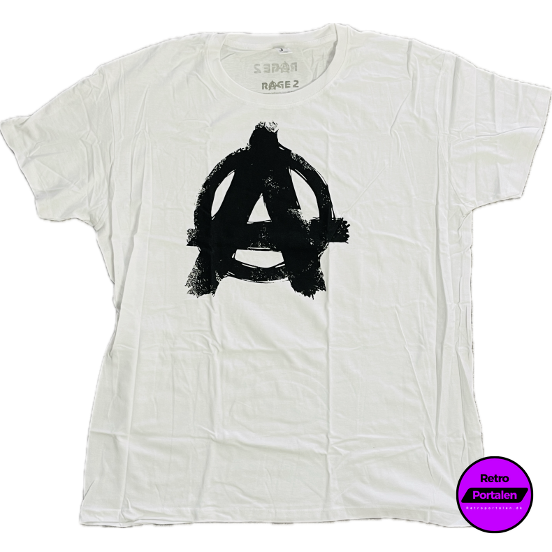 Rage 2 T-Shirt (NY) (Hvid) (GE6386Rage2"Anarchy")