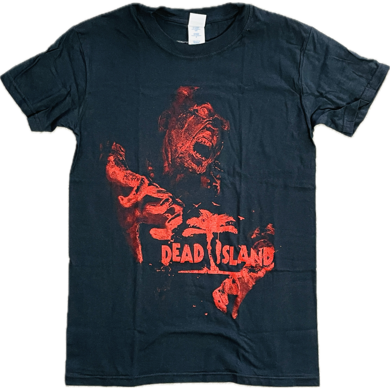 Dead Island T-Shirt (NY) (Sort) (GE1171S Red Zombie)
