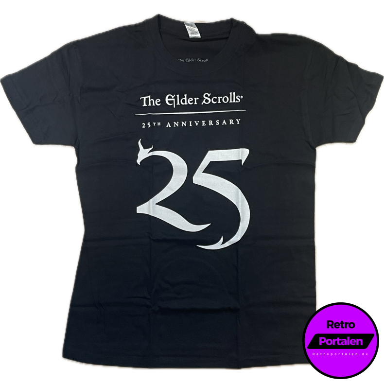 The Elder Scrolls T-Shirt (NY) (Sort) (25thAnniversary)