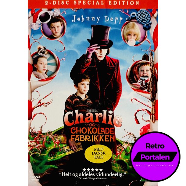 Charlie Og Chokoladefabrikken (2 Disc Special Edition) (DVD)