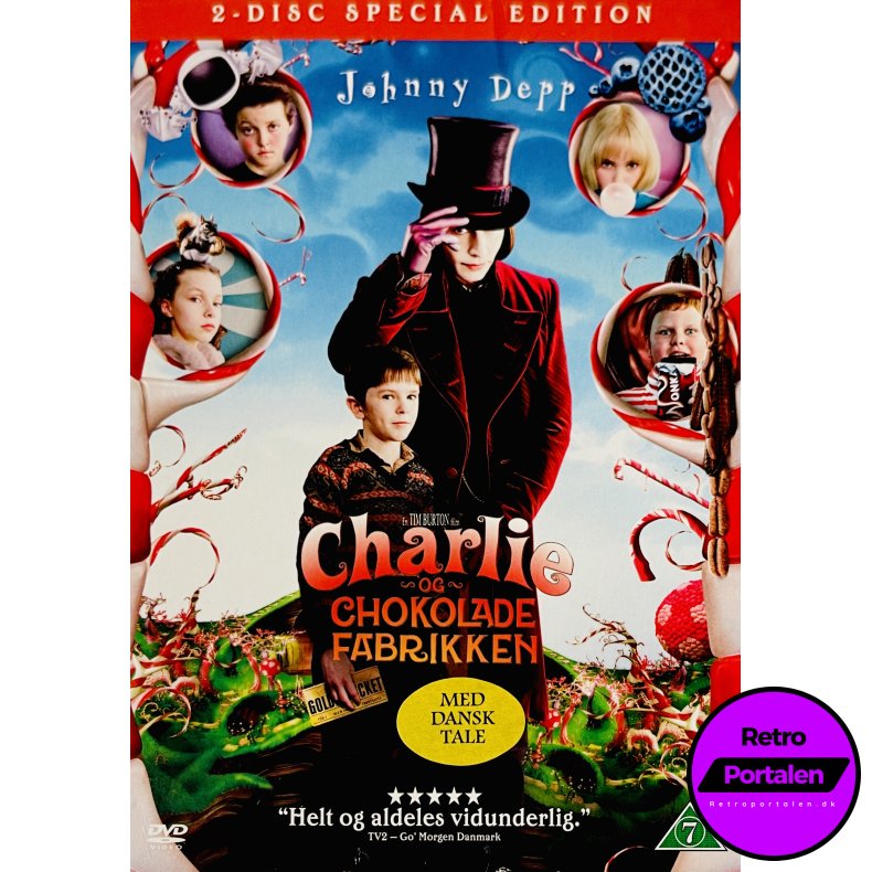 Charlie Og Chokoladefabrikken (2 Disc Special Edition) (DVD)