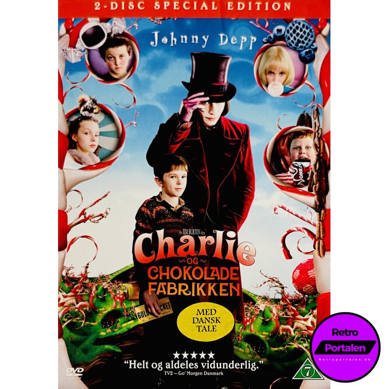 Charlie Og Chokoladefabrikken (2 Disc Special Edition) (DVD)