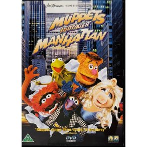 Muppets Indtager Manhattan (DVD)