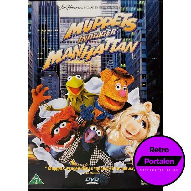 Muppets Indtager Manhattan (DVD)