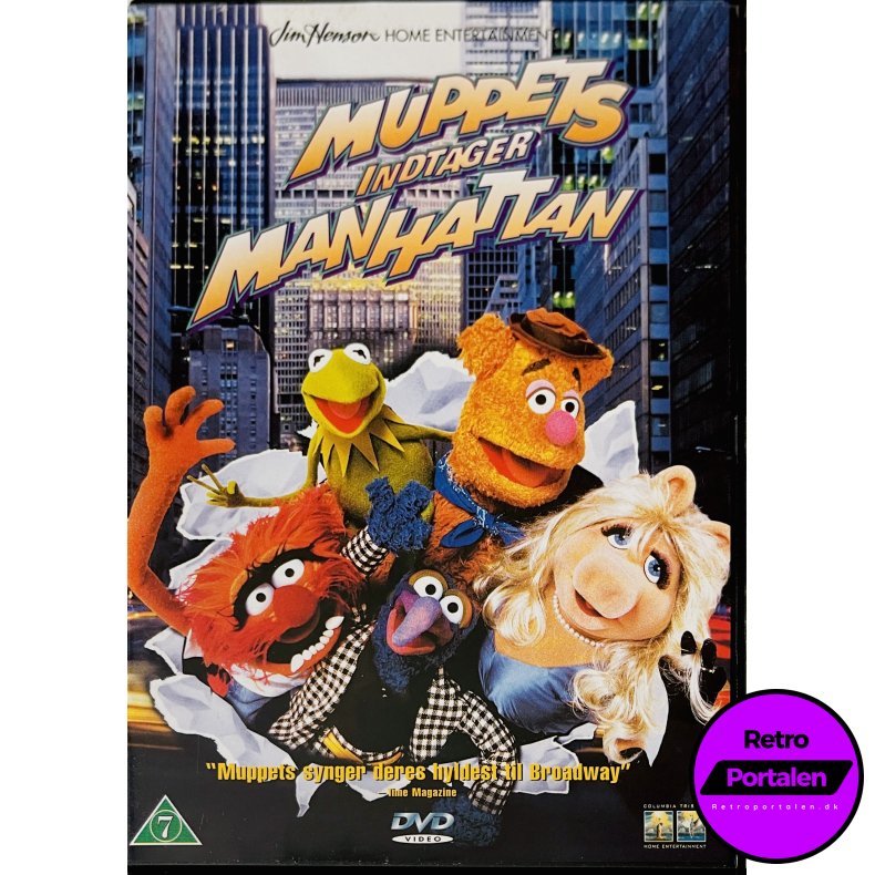 Muppets Indtager Manhattan (DVD)