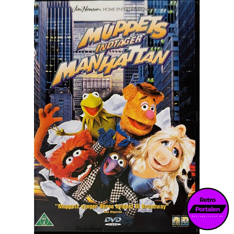 Muppets Indtager Manhattan (DVD)