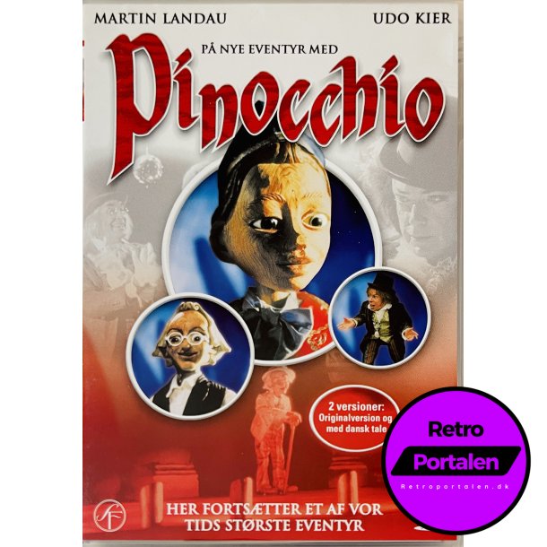 P Nye Eventyr Med Pinocchio (DVD)