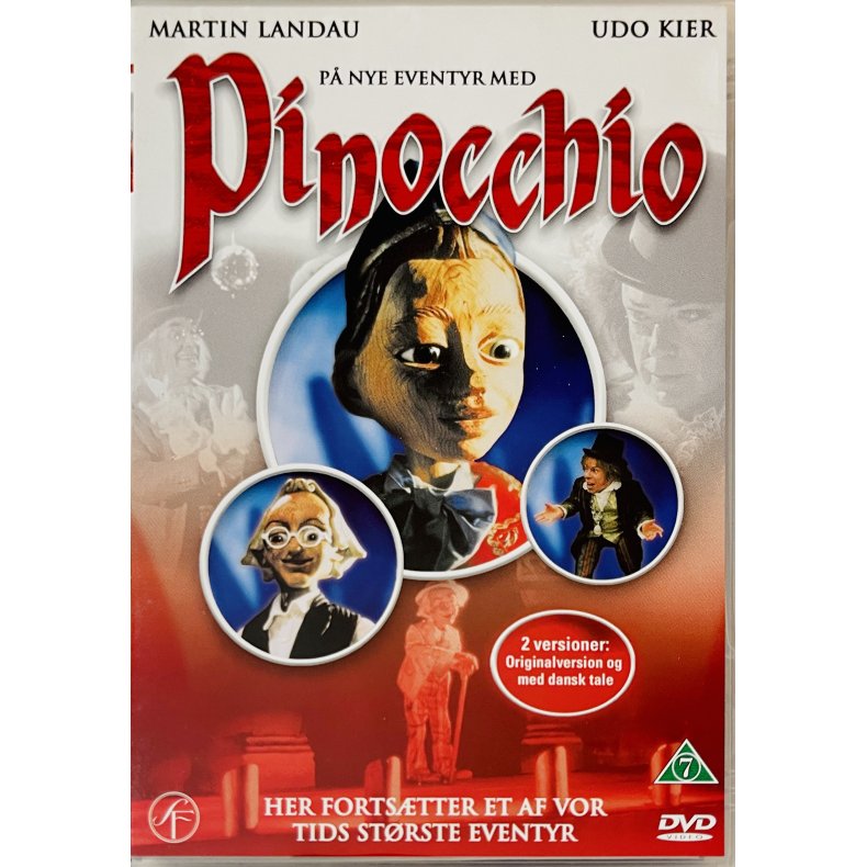 P� Nye Eventyr Med Pinocchio (DVD)