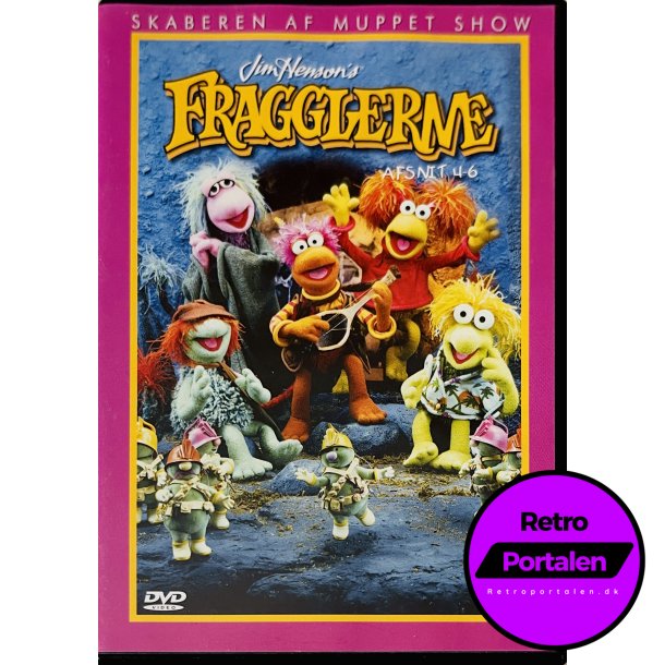 Fragglerne Afsnit 4 - 6 (Jim Hensons) (DVD)