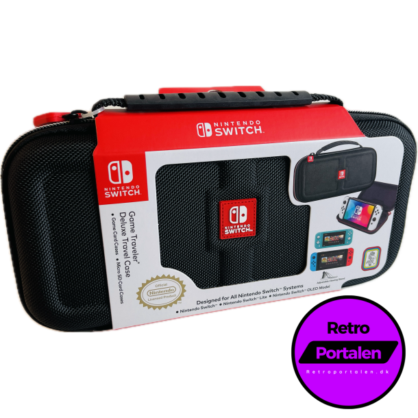 Nintendo Switch Deluxe Travel Case (NY) (SORT) (Switch) (663293109128)