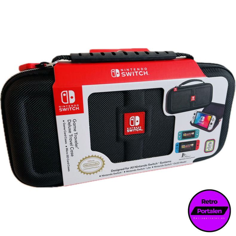 Nintendo Switch Deluxe Travel Case (NY) (SORT) (Switch) (663293109128)