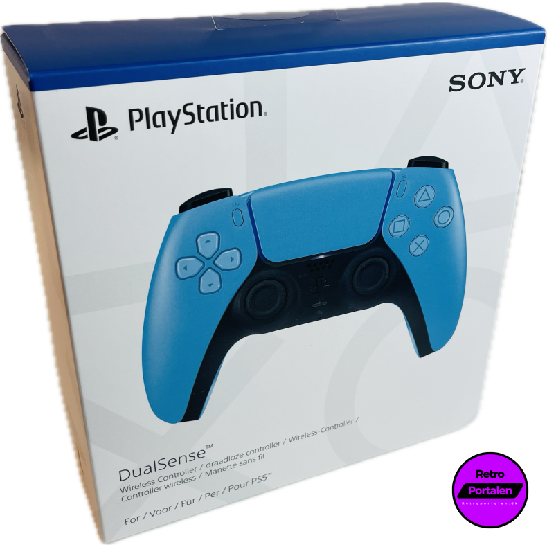 Playstation 5 Wireless DualSense Controller (NY) (Starlight Blue) (711719727996)