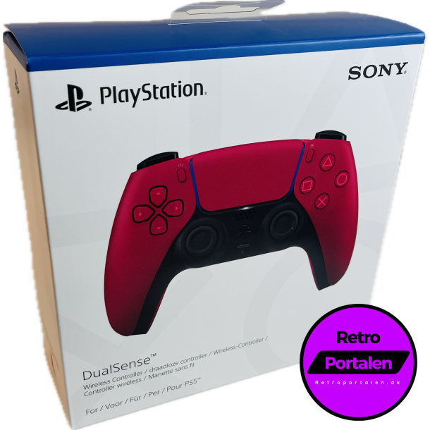 Playstation 5 Wireless DualSense Controller (NY) (Cosmic Red) (711719827894)