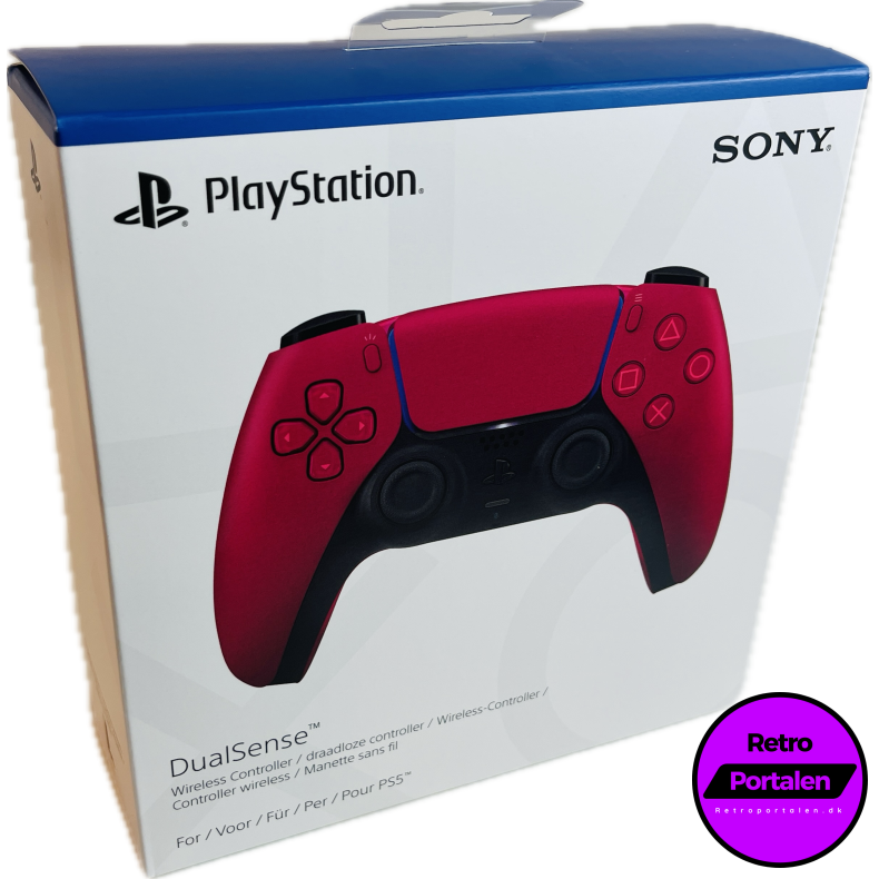 Playstation 5 Wireless DualSense Controller (NY) (Cosmic Red) (711719827894)