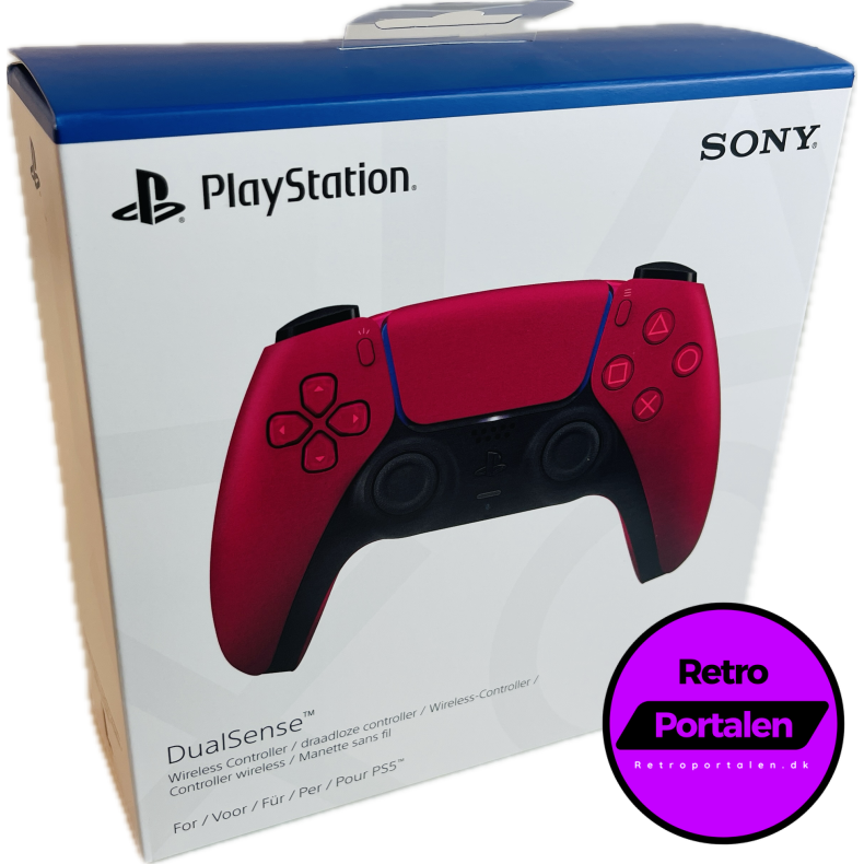 Playstation 5 Wireless DualSense Controller (NY) (Cosmic Red) (711719827894)