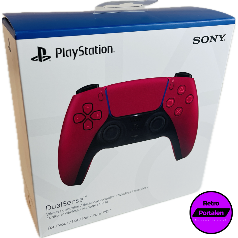 Playstation 5 Wireless DualSense Controller (NY) (Cosmic Red) (711719827894)