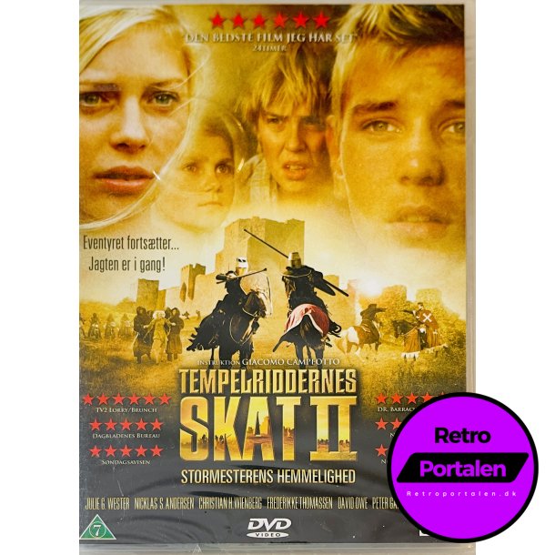 Tempelriddernes Skat 2 (NY) (DVD)