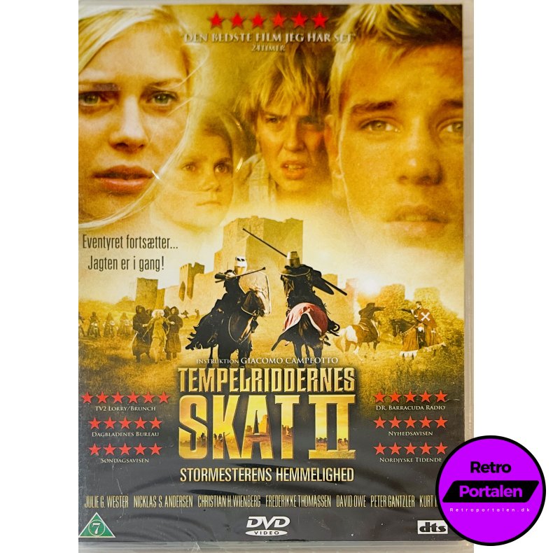 Tempelriddernes Skat 2 (NY) (DVD)