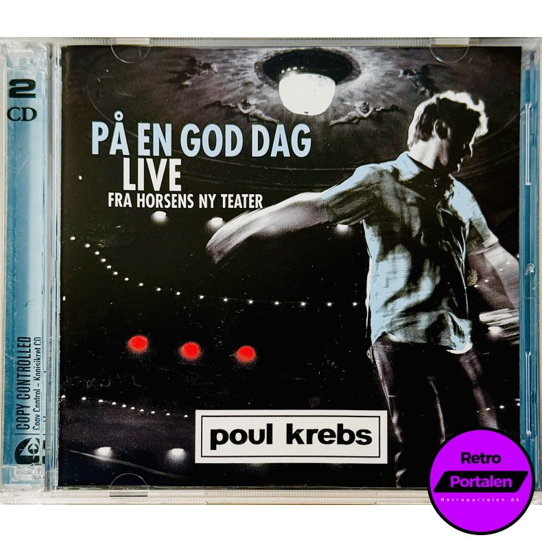 Poul Krebs: P� En God Dag - Live Fra Horsens Ny Teater (2 Disc) (CD Musik)