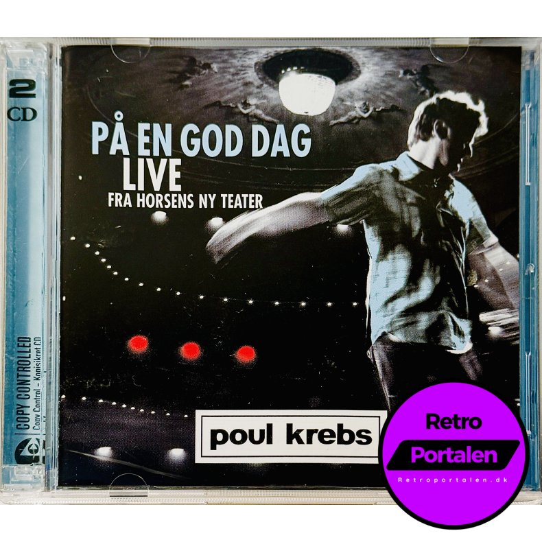 Poul Krebs: P� En God Dag - Live Fra Horsens Ny Teater (2 Disc) (CD Musik)