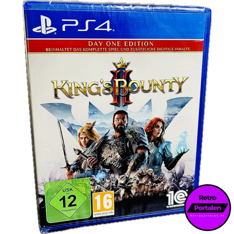 King�s Bounty II (Day One Edition) (Tysk Cover / Engelsk Spil) (NY) (PS4)
