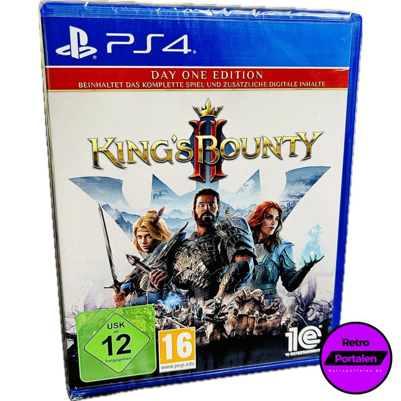 Kings Bounty II (Day One Edition) (Tysk Cover / Engelsk Spil) (NY) (PS4)
