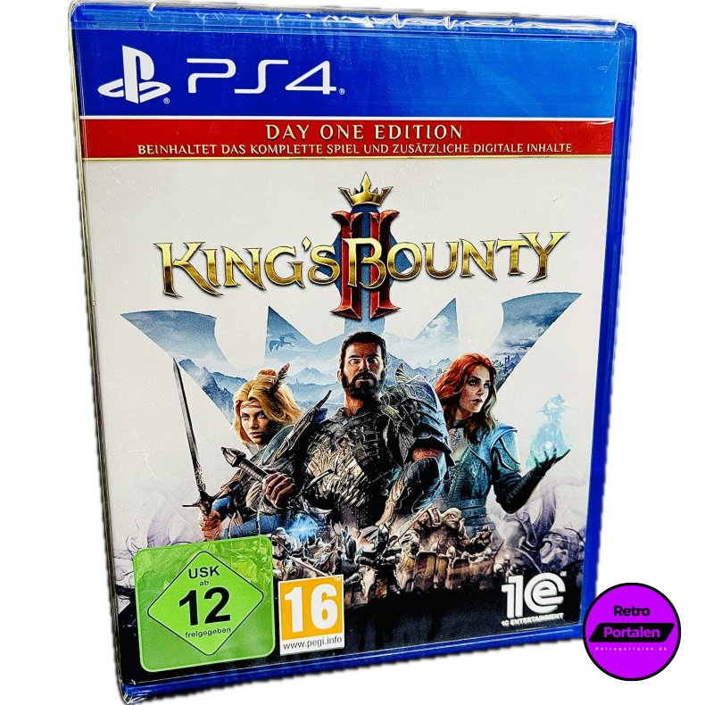 King�s Bounty II (Day One Edition) (Tysk Cover / Engelsk Spil) (NY) (PS4)