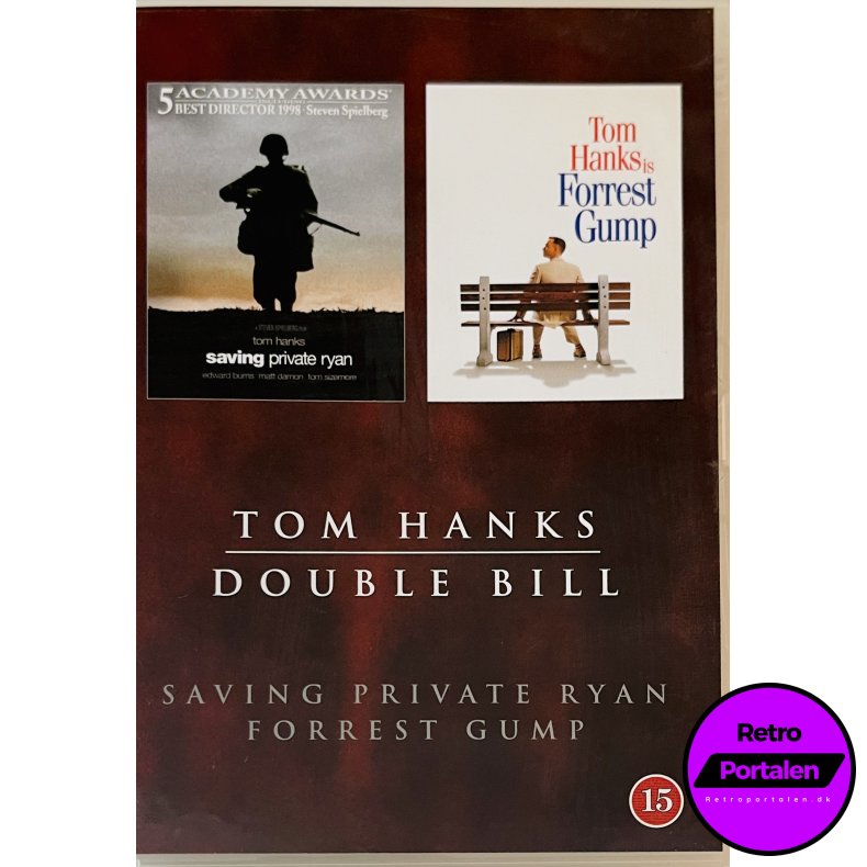 Tom Hanks Double Bill (Saving Private Ryan + Forrest Gump) (2 Disc) (DVD)