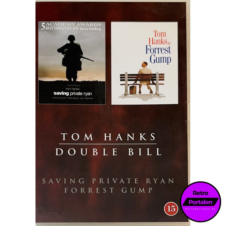 Tom Hanks Double Bill (Saving Private Ryan + Forrest Gump) (2 Disc) (DVD)