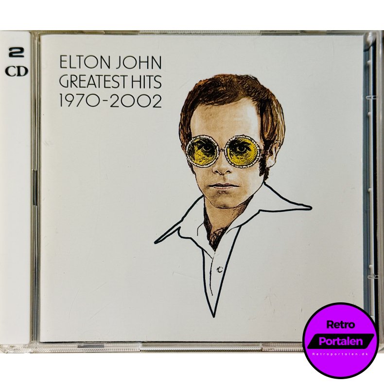 Elton John: Greatest Hits 1970 - 2002 (2 Disc) (CD Musik)