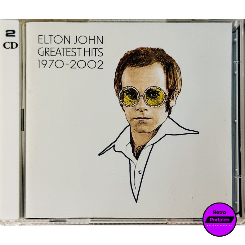 Elton John: Greatest Hits 1970 - 2002 (2 Disc) (CD Musik)