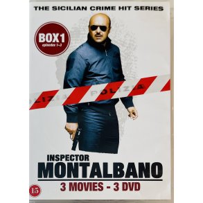 Inspector Montalbano (3 Movies - 3 DVD) (DVD)