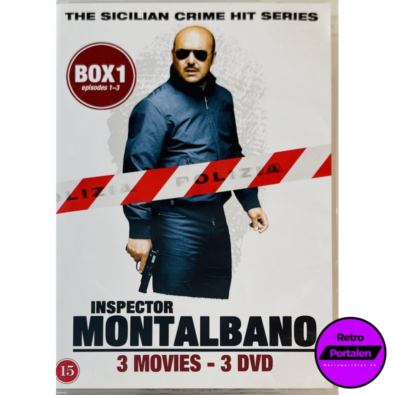 Inspector Montalbano (3 Movies - 3 DVD) (DVD)
