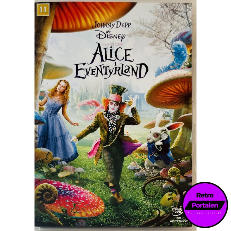 Alice I Eventyrland (Johnny Depp) (DVD)
