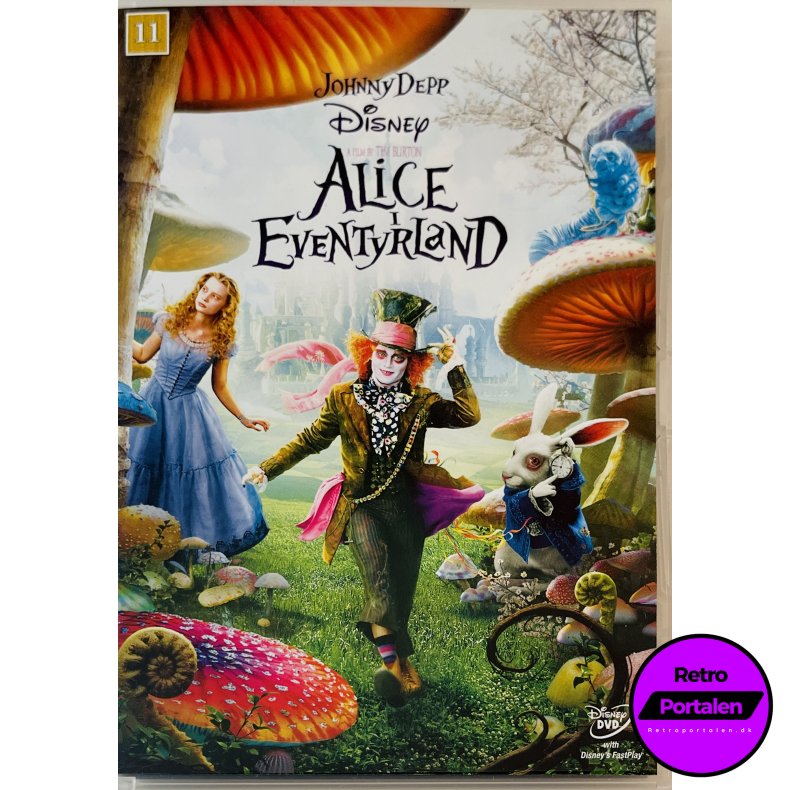 Alice I Eventyrland (Johnny Depp) (DVD)