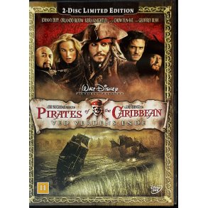 Pirates Of The Caribbean: Ved Verdens Ende (2-Disc Limited Edition) (DVD)