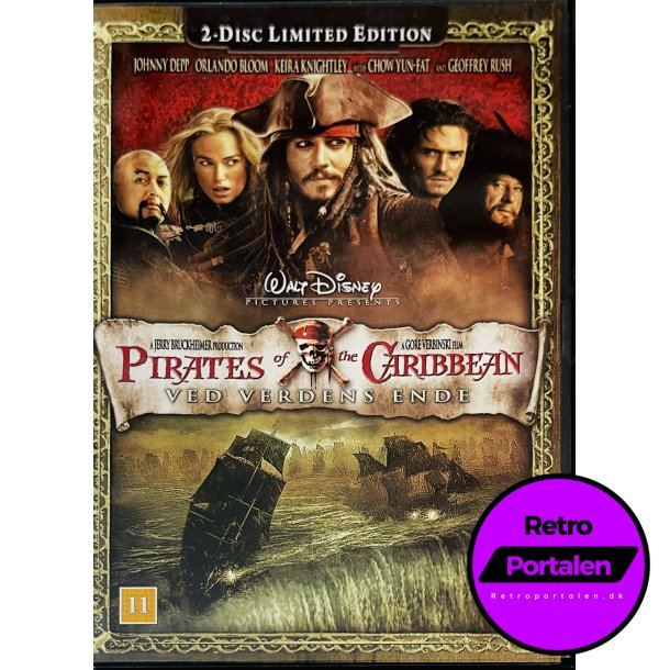 Pirates Of The Caribbean: Ved Verdens Ende (2-Disc Limited Edition) (DVD)