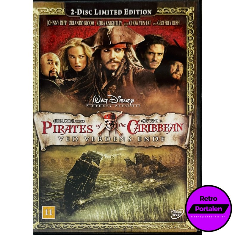 Pirates Of The Caribbean: Ved Verdens Ende (2-Disc Limited Edition) (DVD)