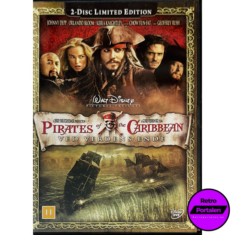 Pirates Of The Caribbean: Ved Verdens Ende (2-Disc Limited Edition) (DVD)