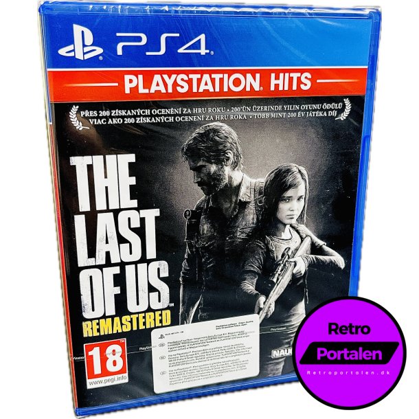 The Last Of Us (Remastered) (Playstation Hits) (NY) (HU/CZ/SK Cover - Engelsk Spil) (PS4)