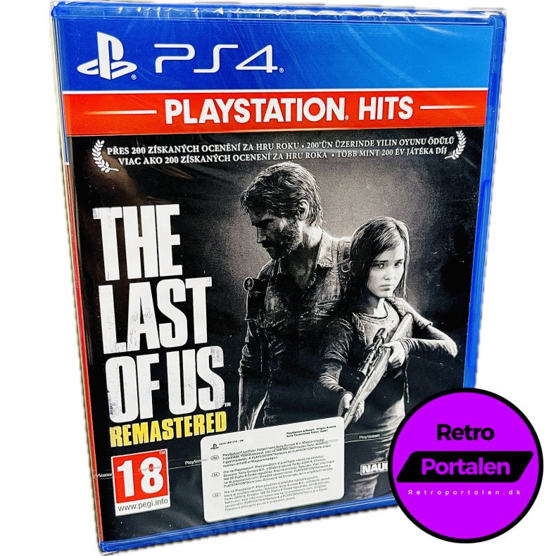 The Last Of Us (Remastered) (Playstation Hits) (NY) (HU/CZ/SK Cover - Engelsk Spil) (PS4)