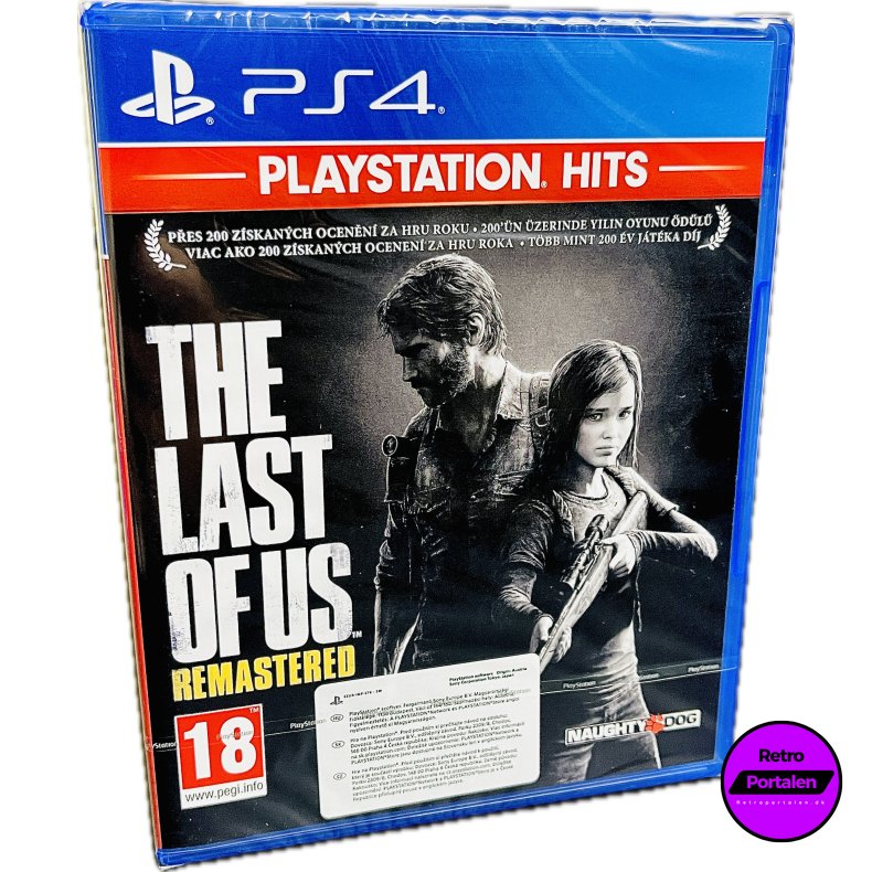 The Last Of Us (Remastered) (Playstation Hits) (NY) (HU/CZ/SK Cover - Engelsk Spil) (PS4)